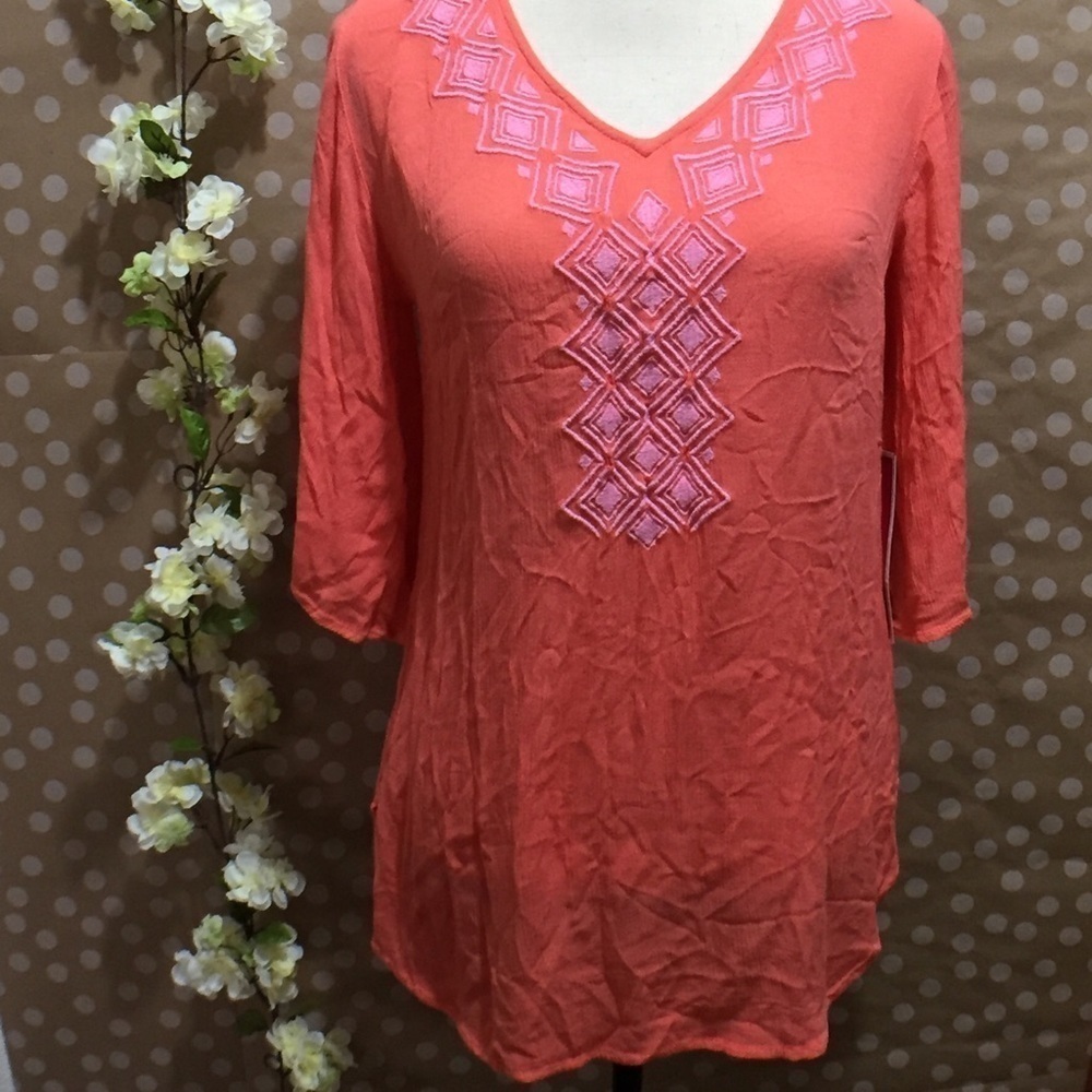 NEW Lilly Pulitzer for Target Orange & Pink Tunic
